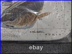 Yeti cooler cushion wrap Steve Whitlock Signature triple fish map Tempress 35Q