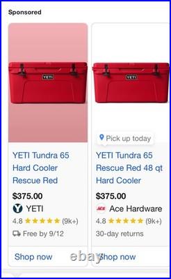 Yeti coolers 48qt and a 34qt