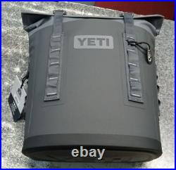 Yeti hopper m12 backpack cooler gray backpack 12 liter gs3130-1