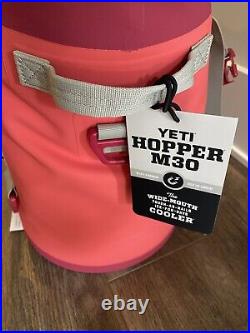 Yeti hopper m30 portable soft cooler Bimini Pink