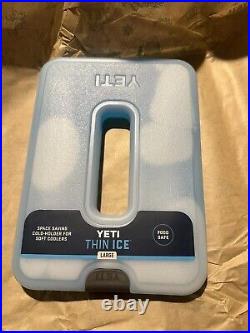 Yeti m20 backpack cooler With Sidekick Dry And Thin Ice Bundle New In plastic