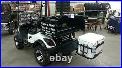 Yeti tundra 35 golf cart hitch cooler carrier Ez-go Club car Yamaha