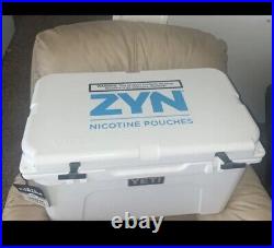 Zyn Rewards Yeti Tundra 45 Hard Cooler White